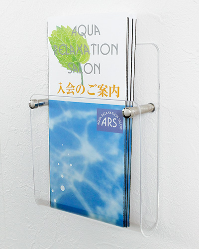 パンフレットラック